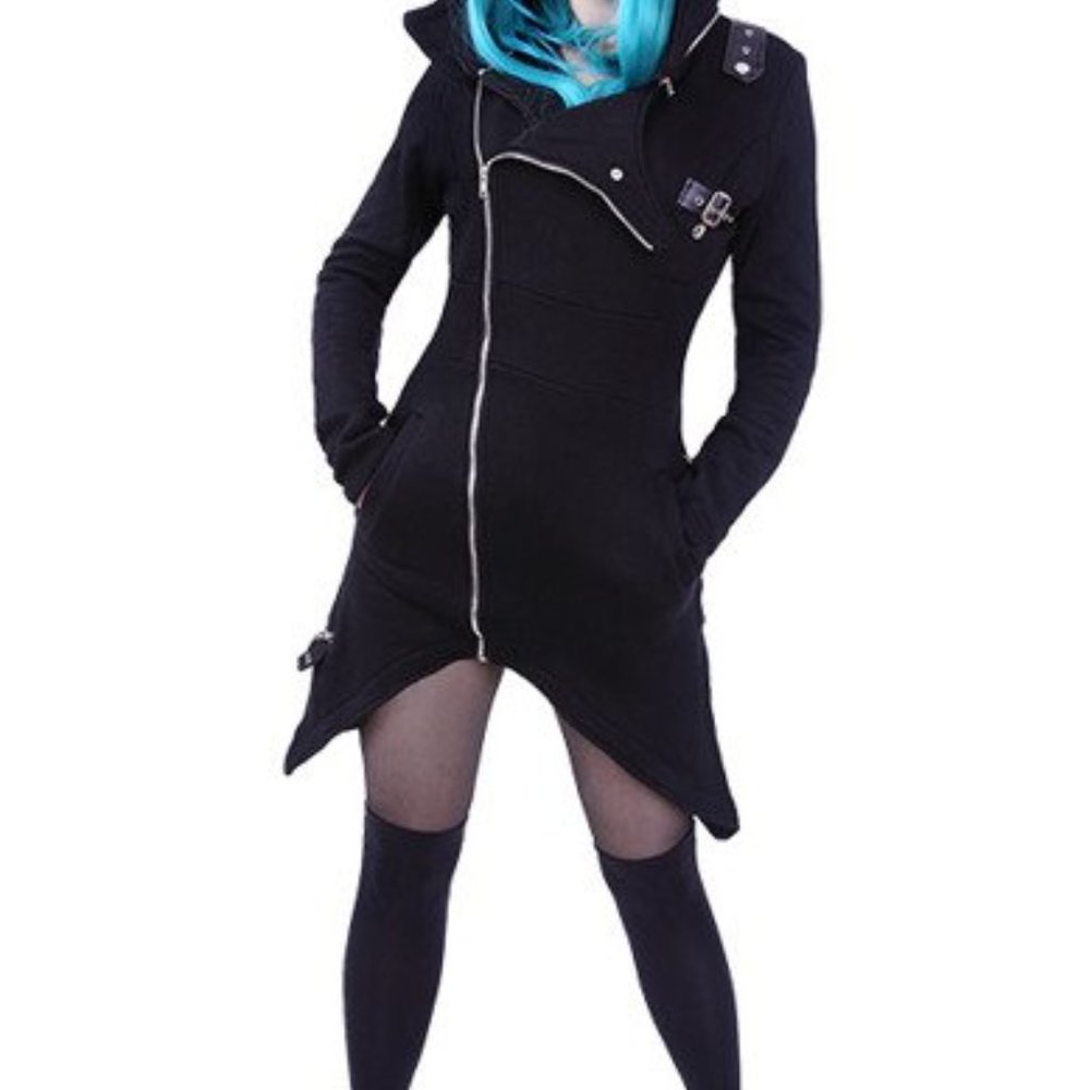 ISO Restyle Asymmetic Hoodie in sizes XS/S/M - Picture 2 of 3